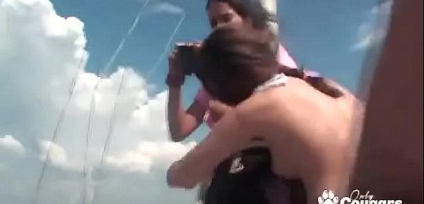  Lesbian Pirates Fuck On Board Their Ship